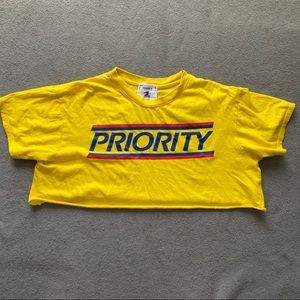 “Priority” Crop Top